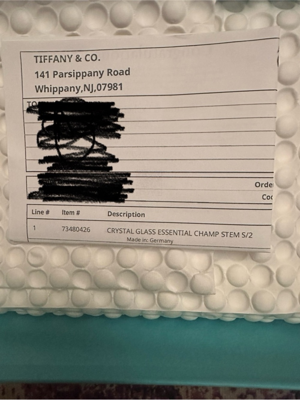 Tiffany & Co. Crystal Glass Essential Champagne Stems x2 - Picture 3 of 6